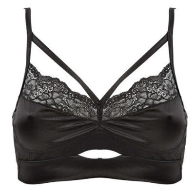 Signature Silk Cut Out Soft Bra