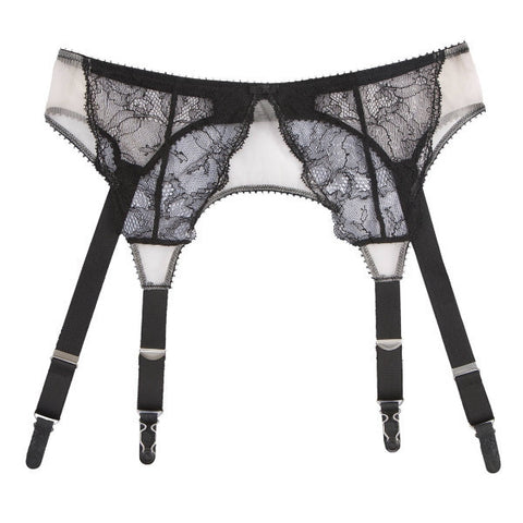 Lace Tattoo Garter Belt