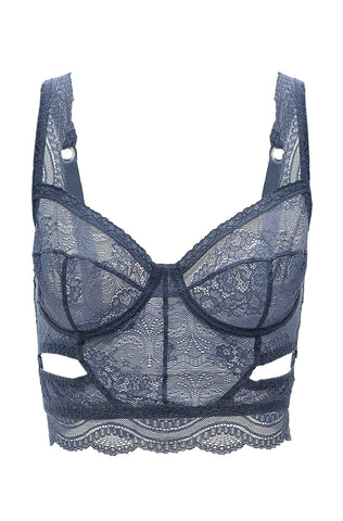 Serenity Cut Out Underwired Full Cup Longline Bra