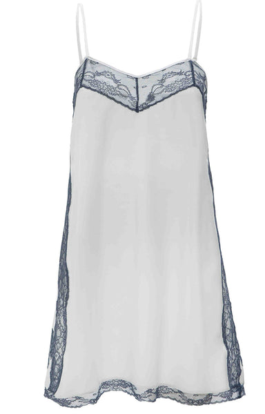 Silk Applique Chemise