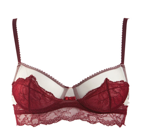 Lace Tattoo Underwired Demi Bra