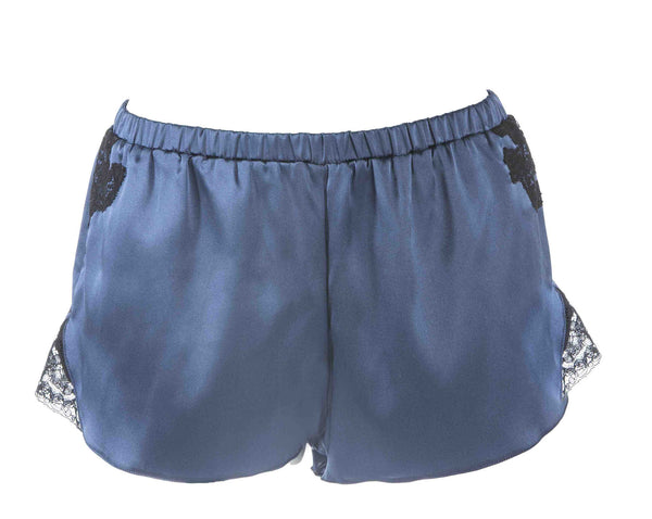 Silk Applique Tap Shorts