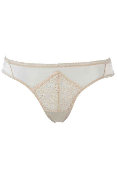 Lace Boudoir Sheer Thong
