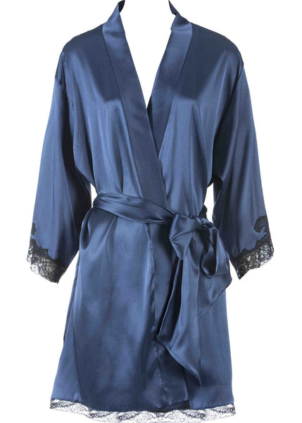 Silk Applique Kimono/Robe
